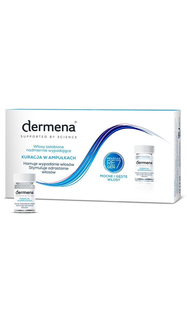 ديرمينا أمبولات علاج تساقط الشعر 15×5 مل