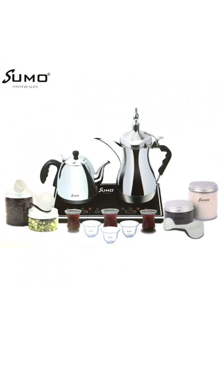 ماكينة صنع القهوة والشاي الكهربائية ماركه سومو 1600 وات-ACM22